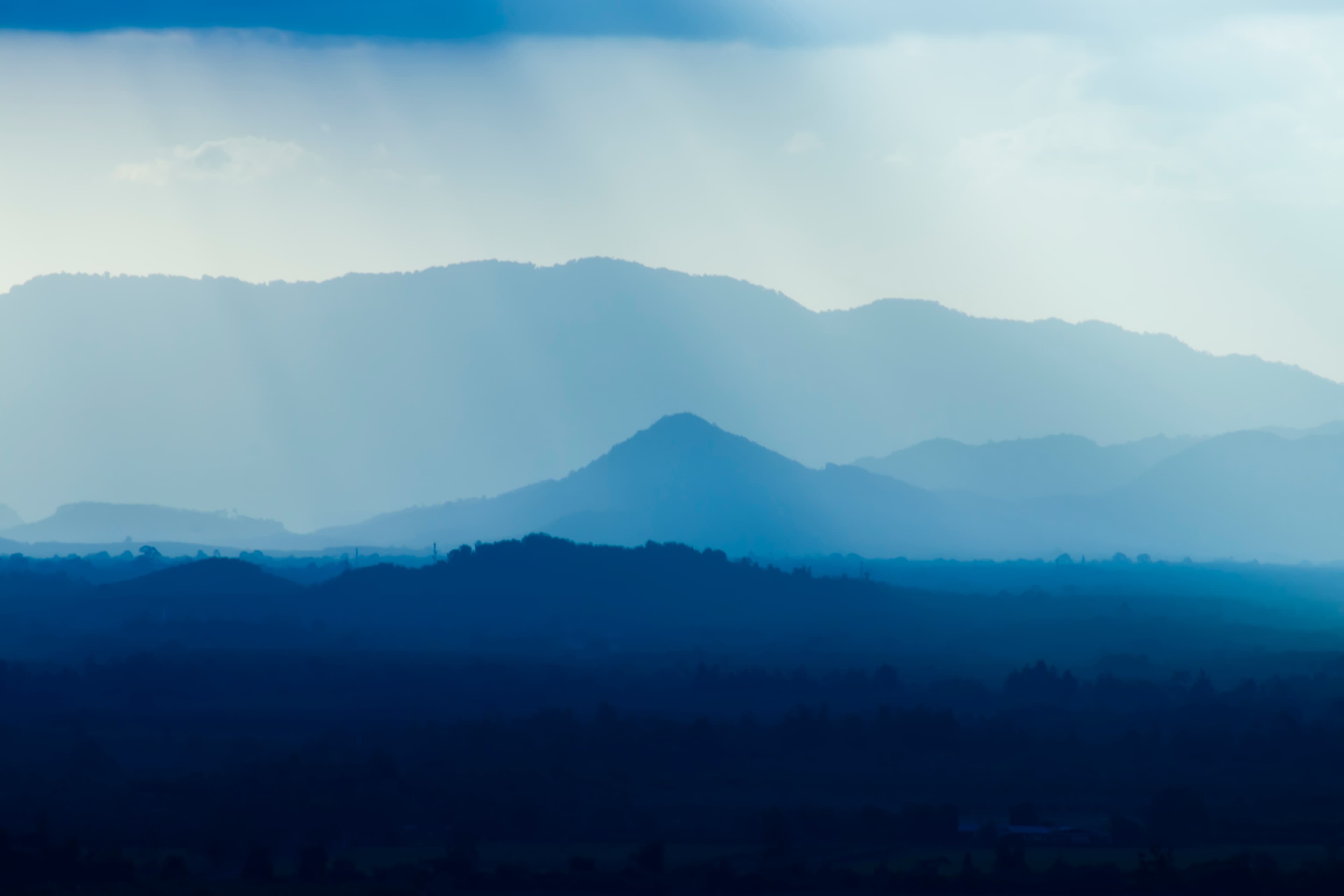 Blue Ridge Mountain landscape
